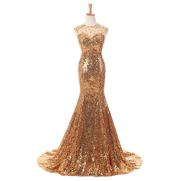 elegant gold dress